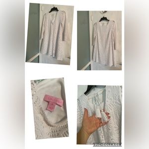 EUC Lily Pulitzer Resort White Dress size M